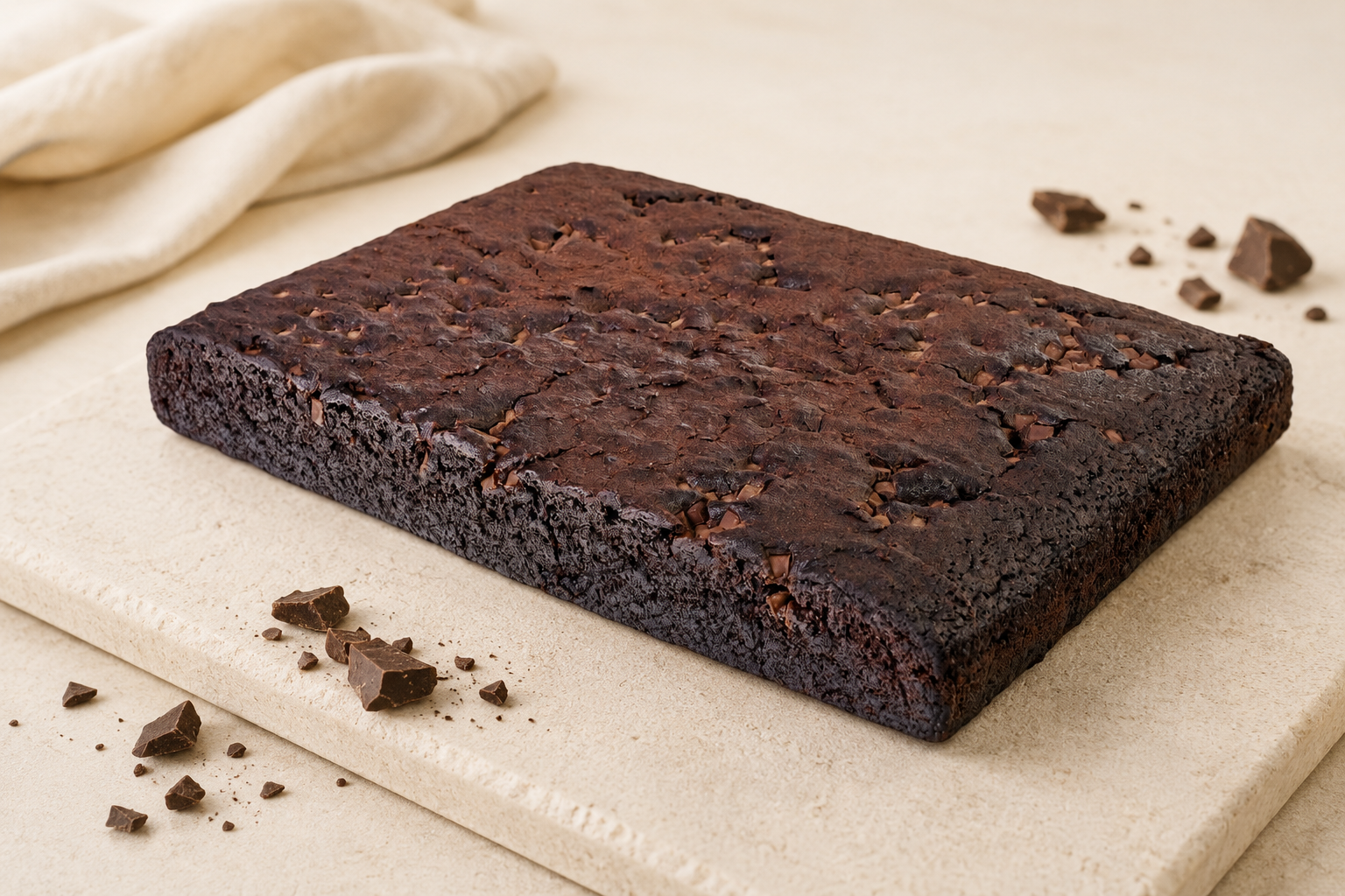 Bizcocho Plancha Brownie Mandul