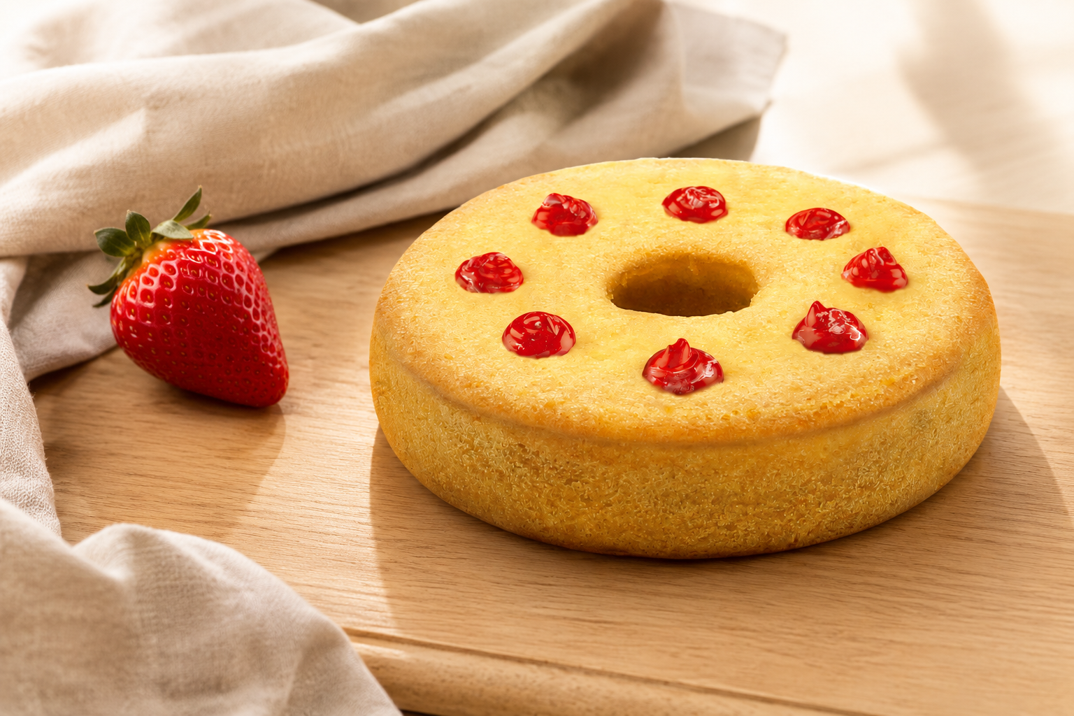 Dona Rellena de Fresa